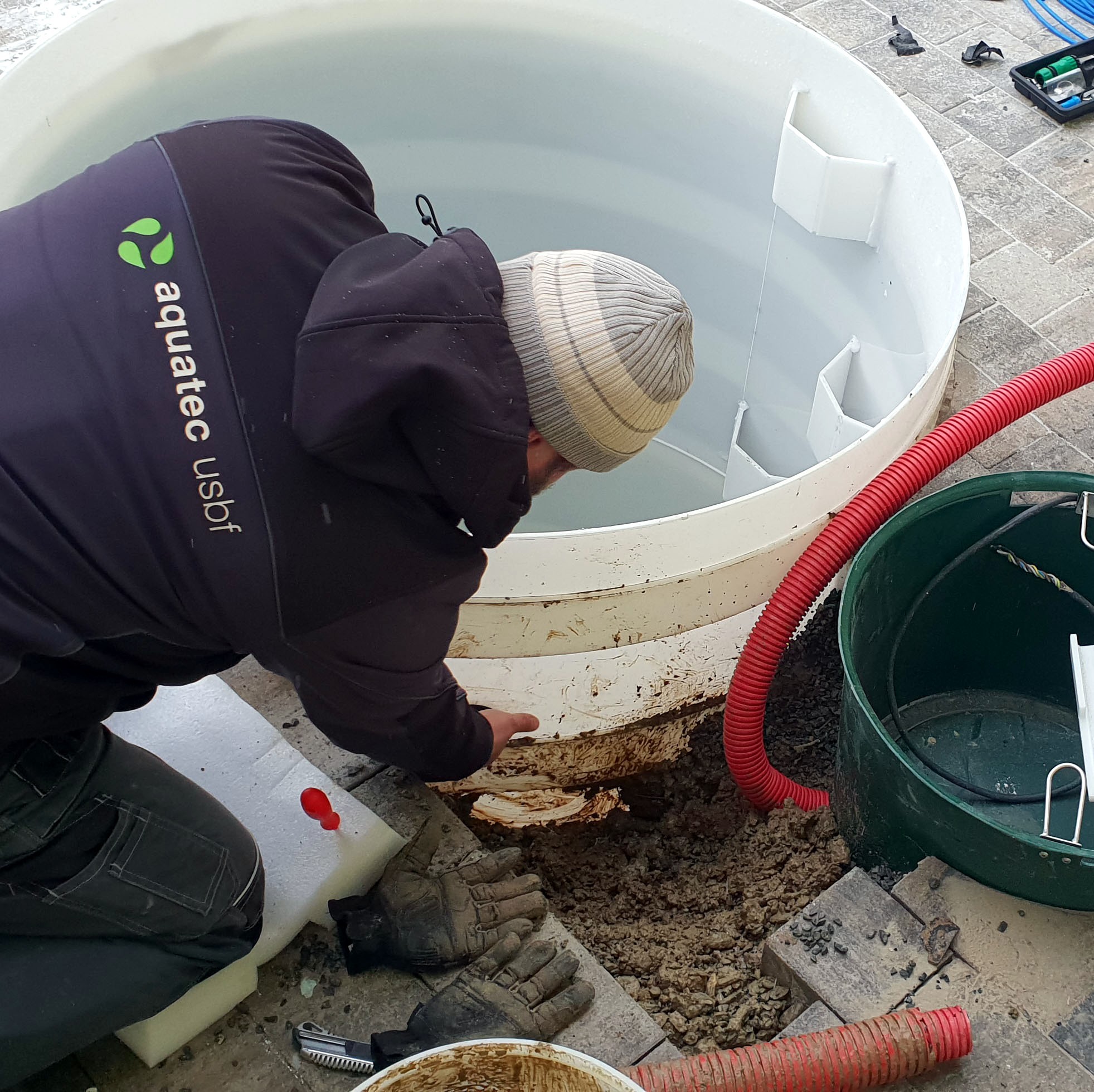 Záruční i pozáruční servis domovních čistíren odpadních vod Aquatec AT